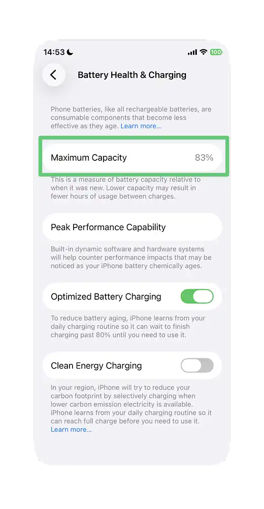 How to Check the Health of Your iPhone Battery